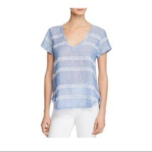 Bella Dahl Striped Heathered Shirt